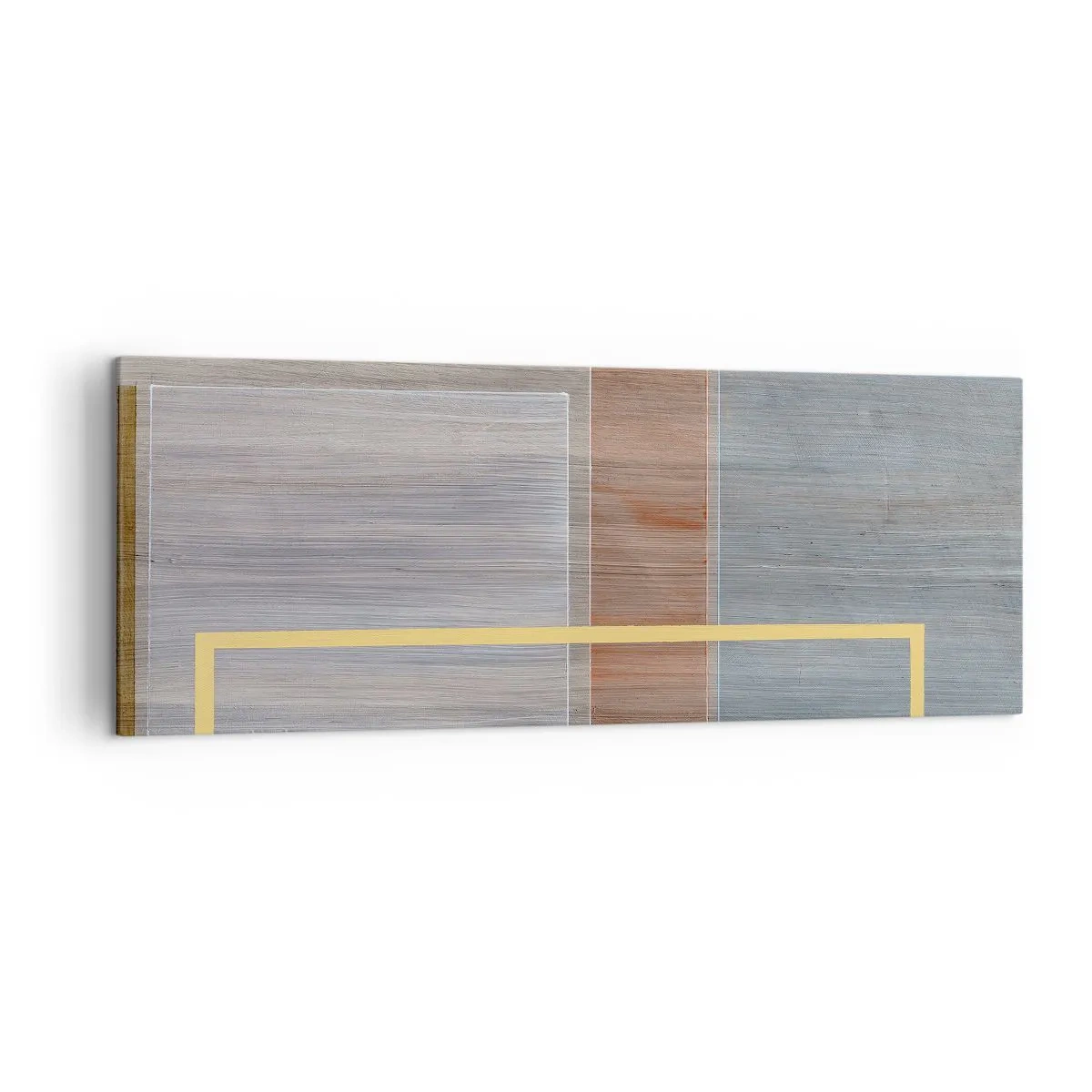 Lærredstryk - Billede på lærred - Lige og rolig - 140x50 cm