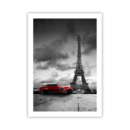 Plakat - For ikke så længe siden i Paris - 50x70 cm