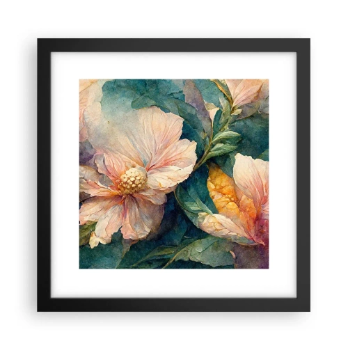 Plakat i sort ramme - Subtiliteten selv - 30x30 cm