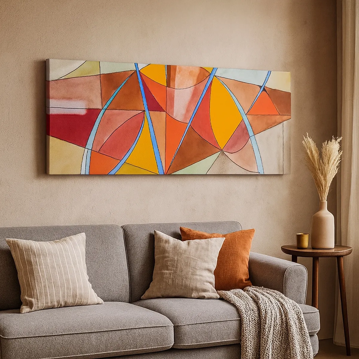 Lærredstryk - Billede på lærred - Karrusel, karrusel af drømme - 30x30 cm