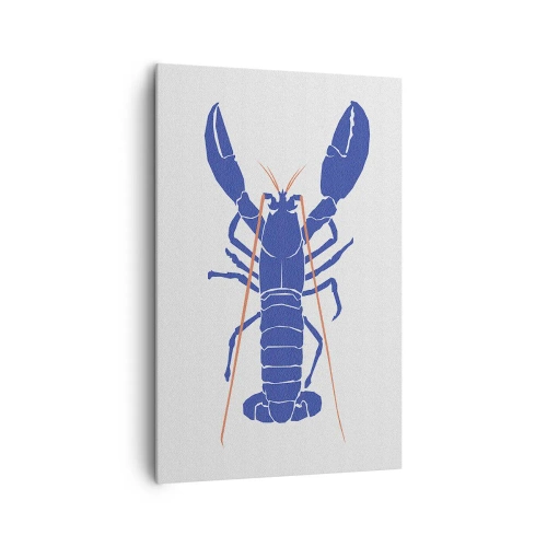 Lærredstryk - Billede på lærred - Hummer udsøgt i granatæble - 80x120 cm