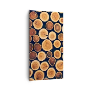 Lærredstryk - Billede på lærred - Hvor gammel ser jeg ud? - 65x120 cm