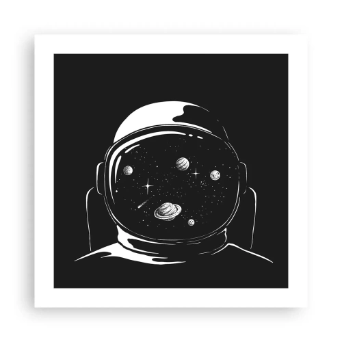 Plakat - Flot udsigt - 50x50 cm