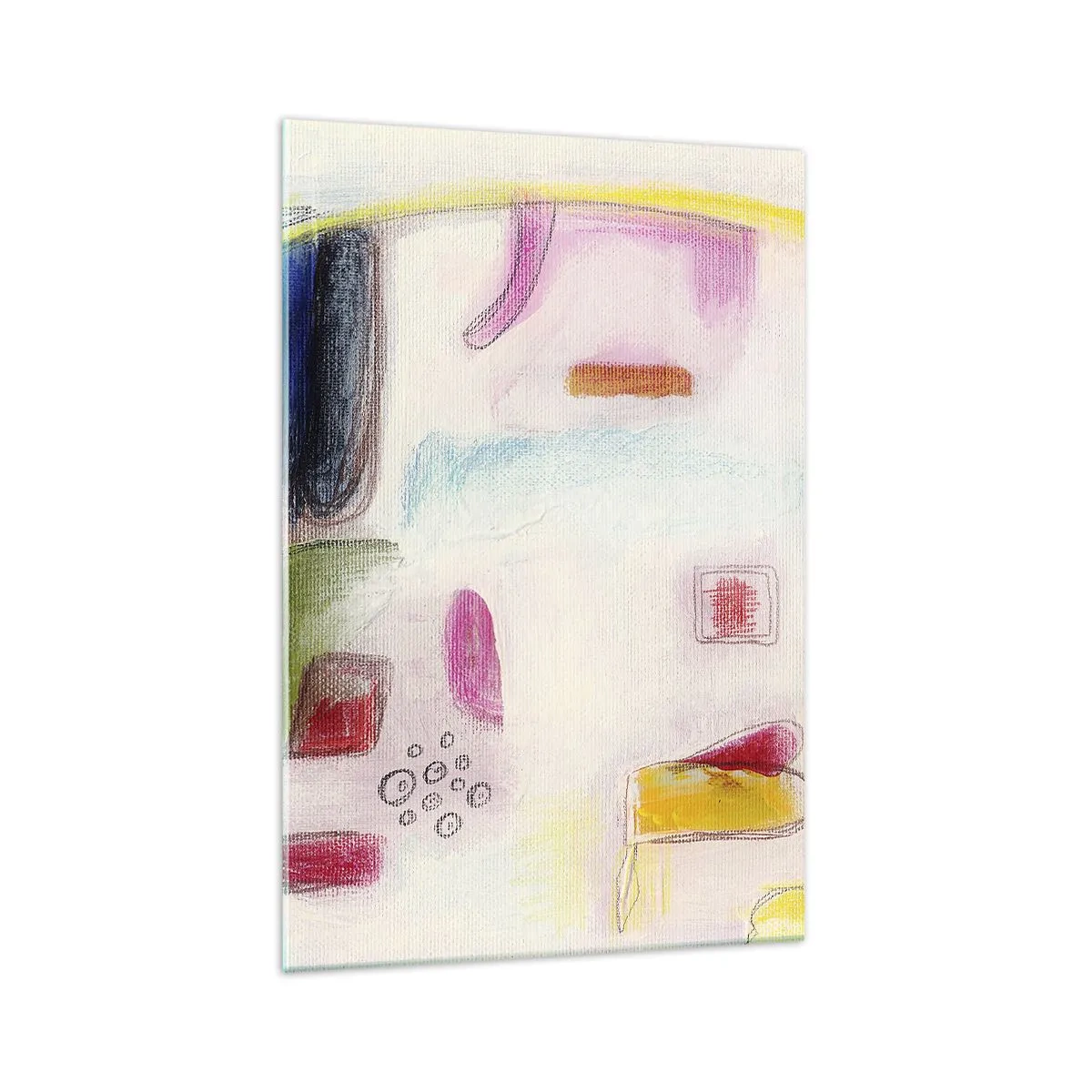 Billede på glas - Mere konveks end konkav eller flad - 70x100 cm