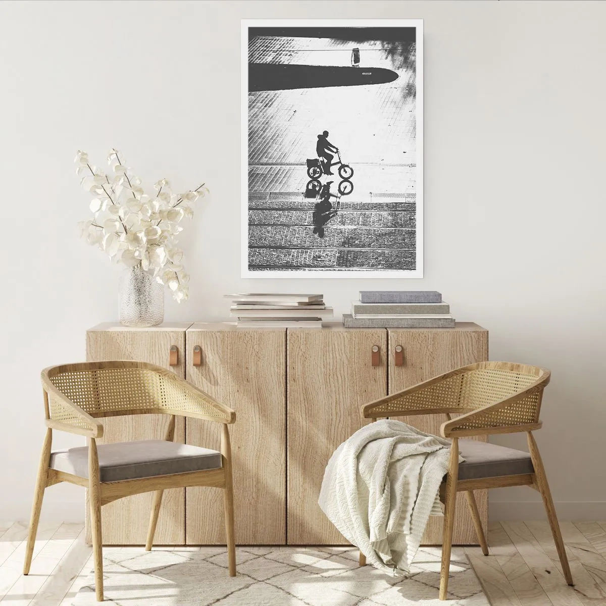 Plakat - Fremad, gennem byen - 70x100 cm