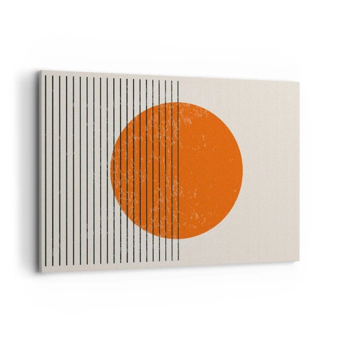 Lærredstryk - Billede på lærred - Altid solen - 100x70 cm