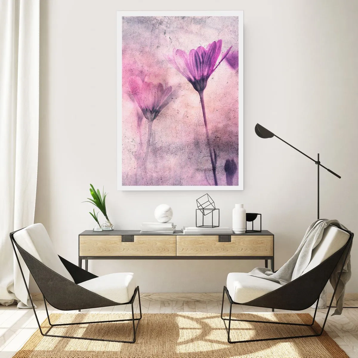 Plakat - En drøm af blomster - 61x91 cm