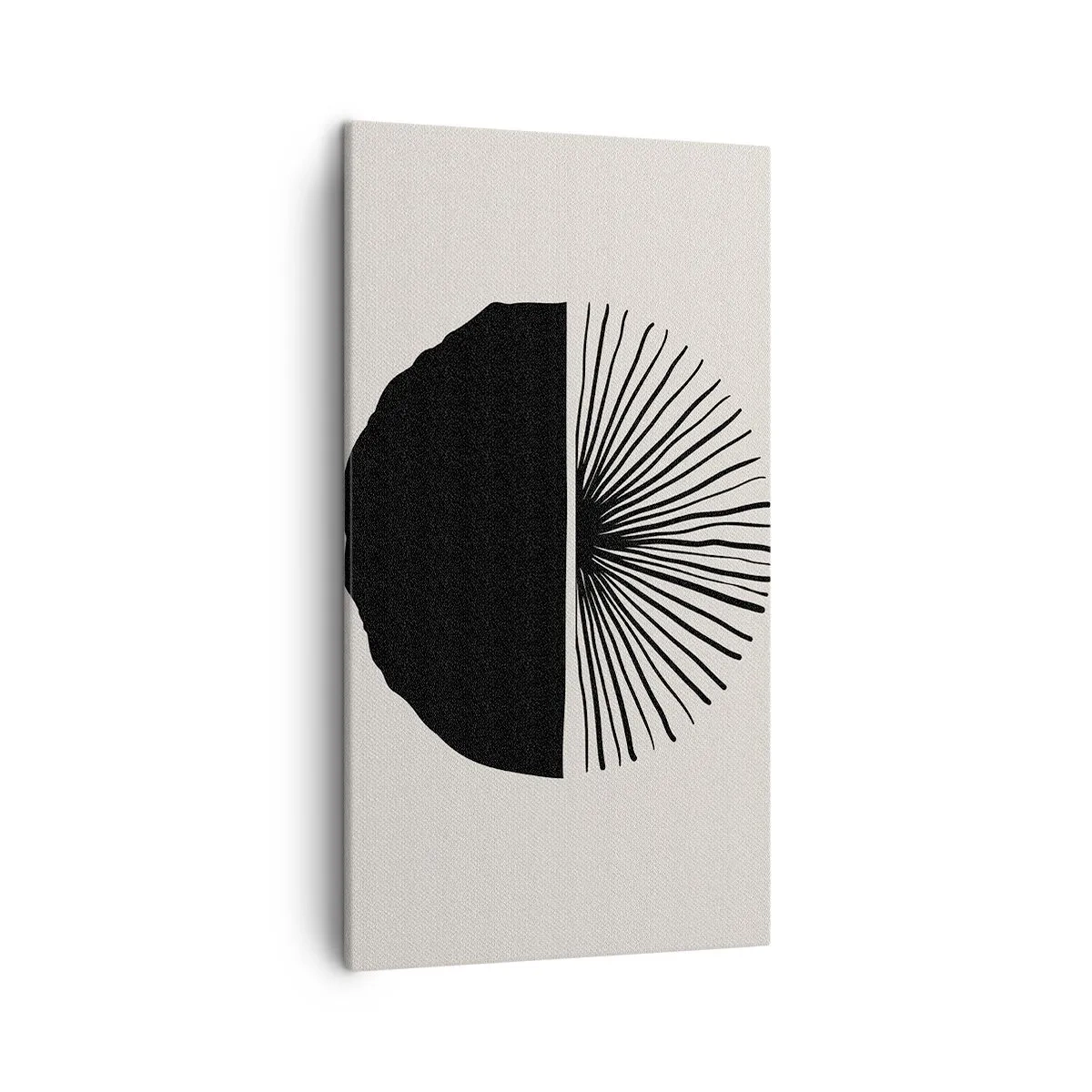 Lærredstryk - Billede på lærred - En vifte af muligheder - 45x80 cm