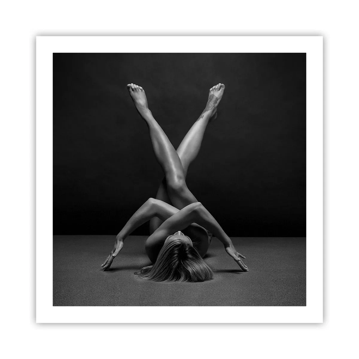 Plakat - Nøgenhedens geometri - 60x60 cm