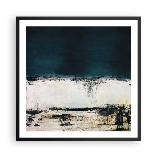 Plakat i sort ramme - Vandret sammensætning - 60x60 cm