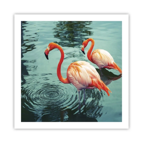 Plakat - Vi er nu på mode - 60x60 cm