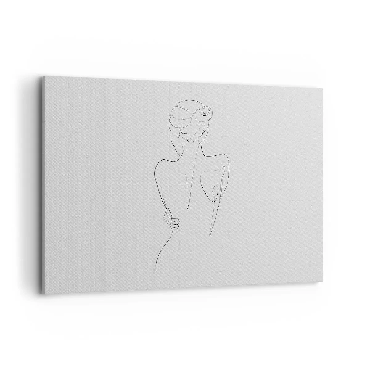 Lærredstryk - Billede på lærred - Kroppens musik - 100x70 cm