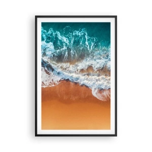 Plakat i sort ramme - Altid i tandem - 61x91 cm