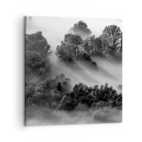 Lærredstryk - Billede på lærred - At vågne fra søvnen - 50x50 cm