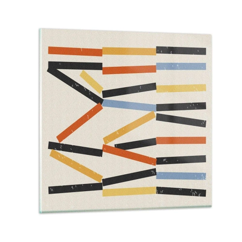 Billede på glas - Vandret komposition - 30x30 cm