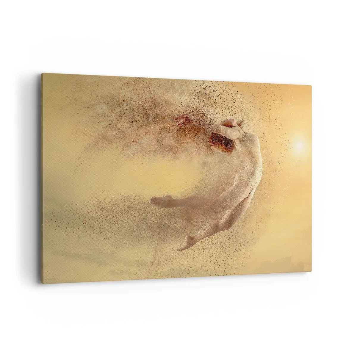 Lærredstryk - Billede på lærred - I dansende henrykkelse - 120x80 cm