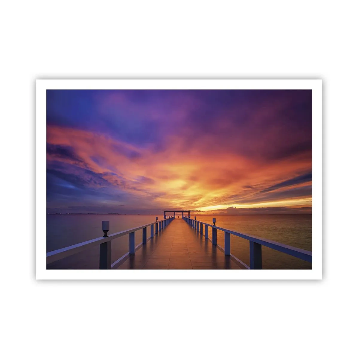 Plakat - Uden ende - 100x70 cm