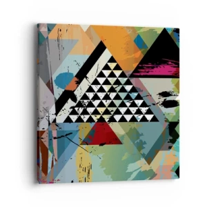 Lærredstryk - Billede på lærred - Hvor enkelt - 40x40 cm