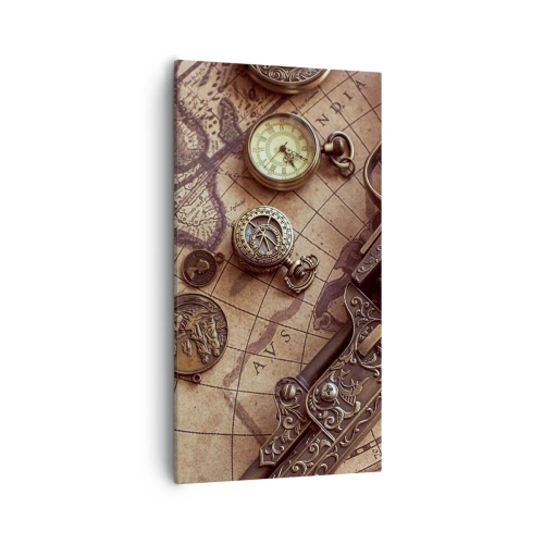 Lærredstryk - Billede på lærred - Opkald til eventyr - 55x100 cm