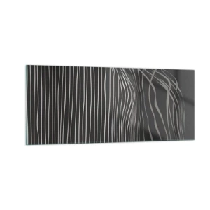 Billede på glas - Rytme og accent - 100x40 cm