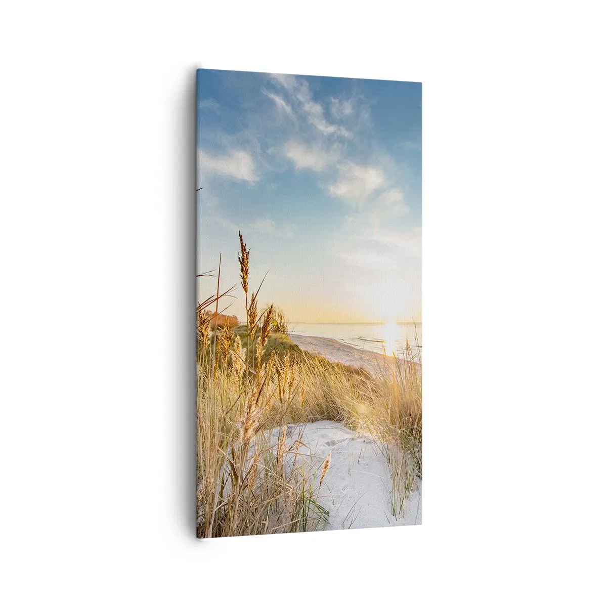 Lærredstryk - Billede på lærred - Nordstrand - 65x120 cm