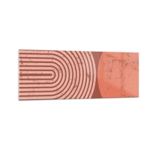 Billede på glas - Tæt forhold - 140x50 cm