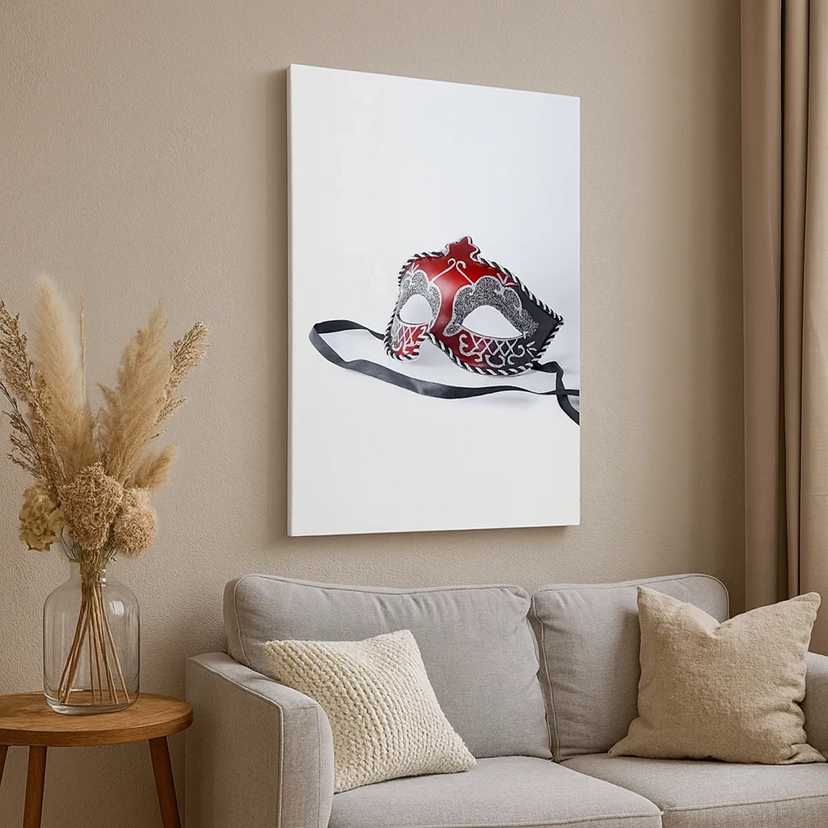 Lærredstryk - Billede på lærred - Invitation til ballet - 50x70 cm