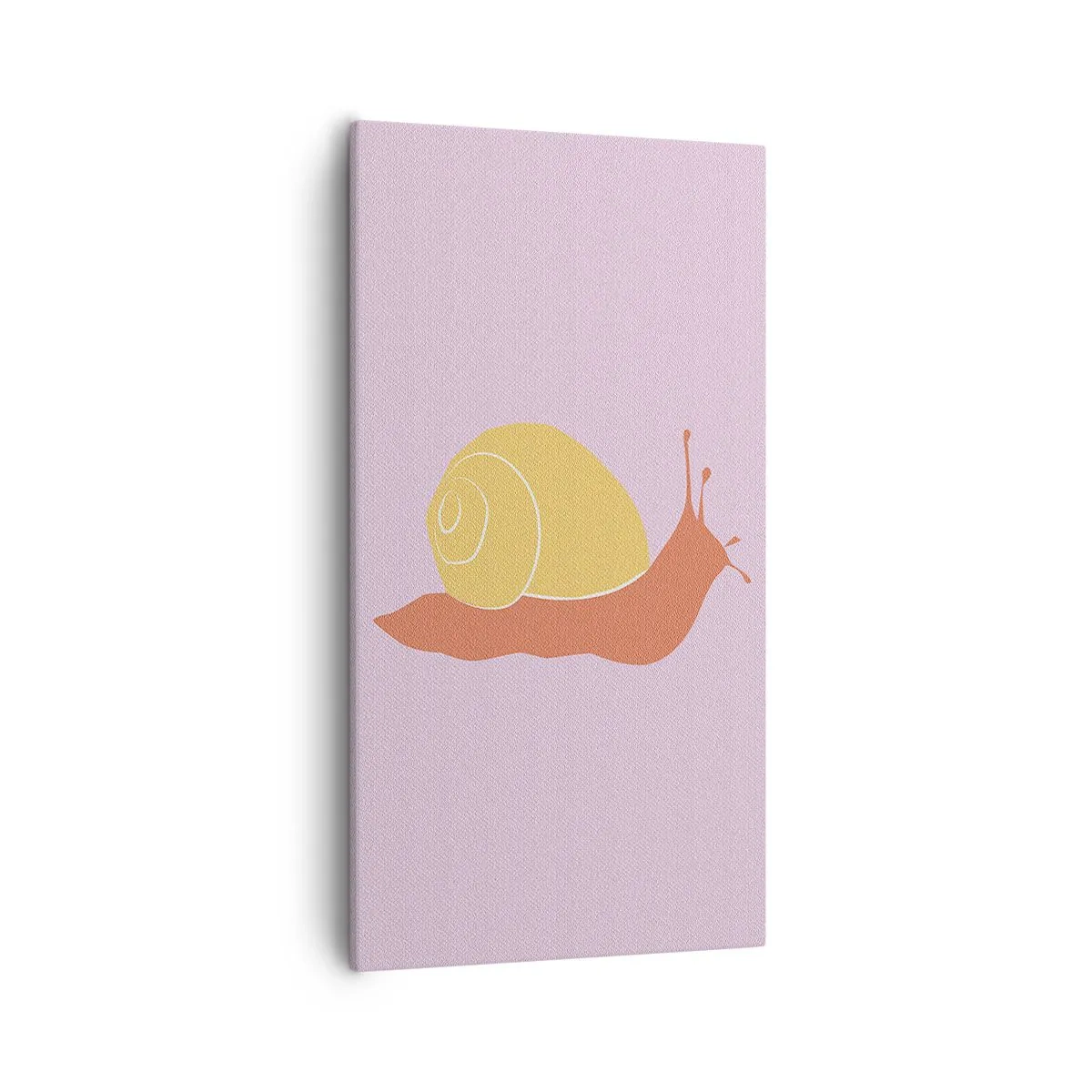 Lærredstryk - Billede på lærred - Der er ingen hastværk - 55x100 cm