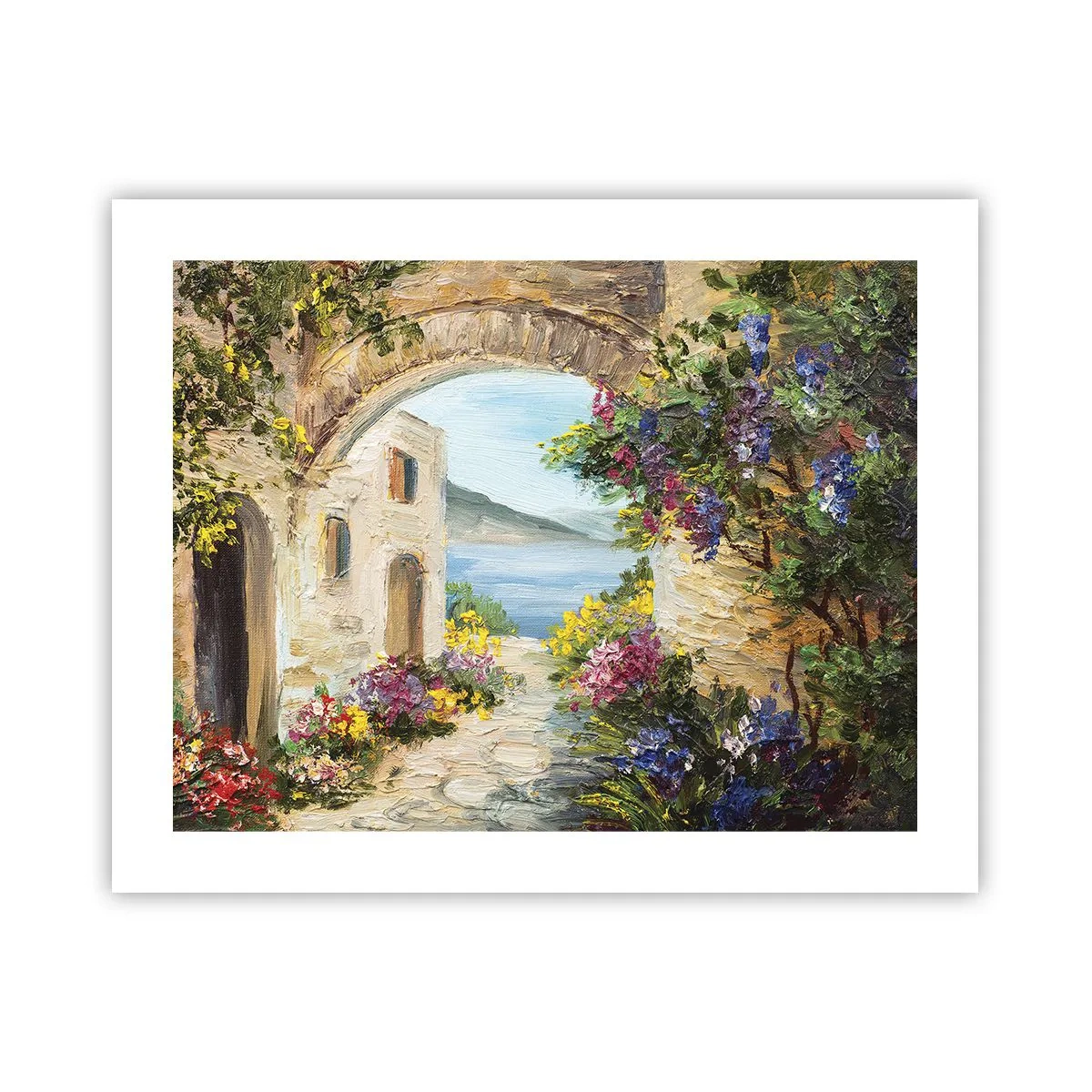 Plakat - Charmen af kystlandskabet - 50x40 cm