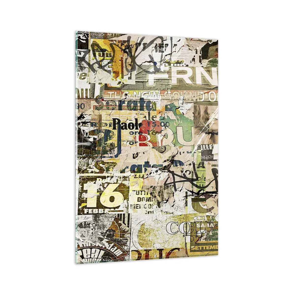 Billede på glas - Åh, det er ved at ske... - 80x120 cm