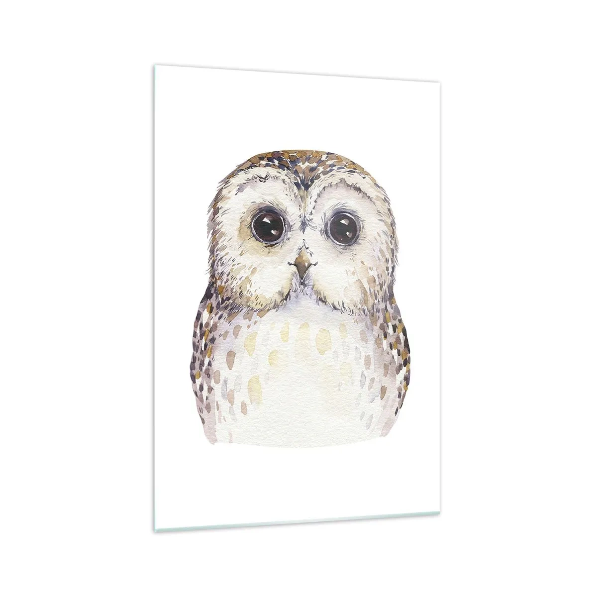 Billede på glas - Se mig i øjnene - 70x100 cm