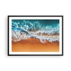 Plakat i sort ramme - Altid i tandem - 70x50 cm