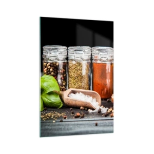 Billede på glas - For at livet kan smages - 70x100 cm