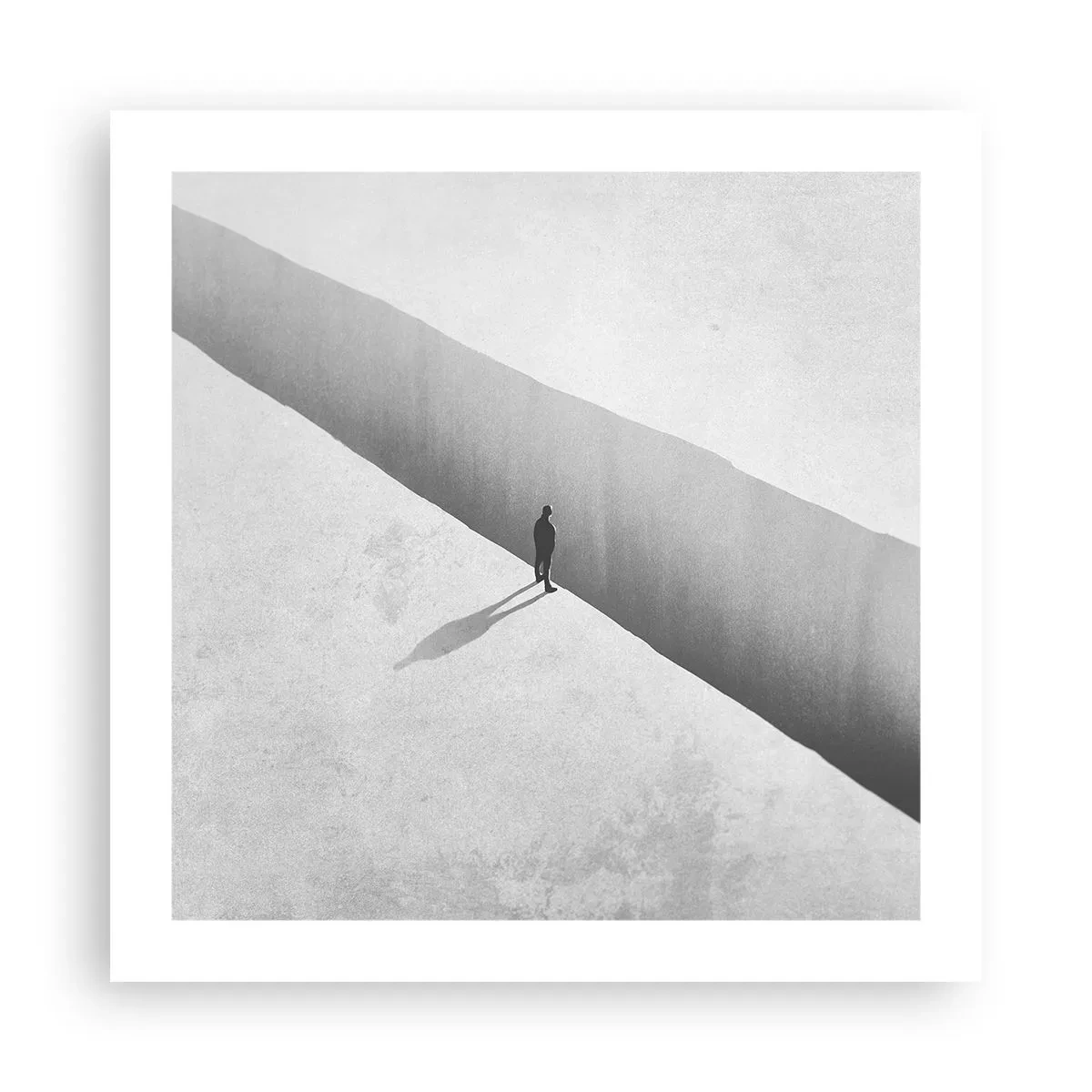 Plakat - Lys destination - 50x50 cm