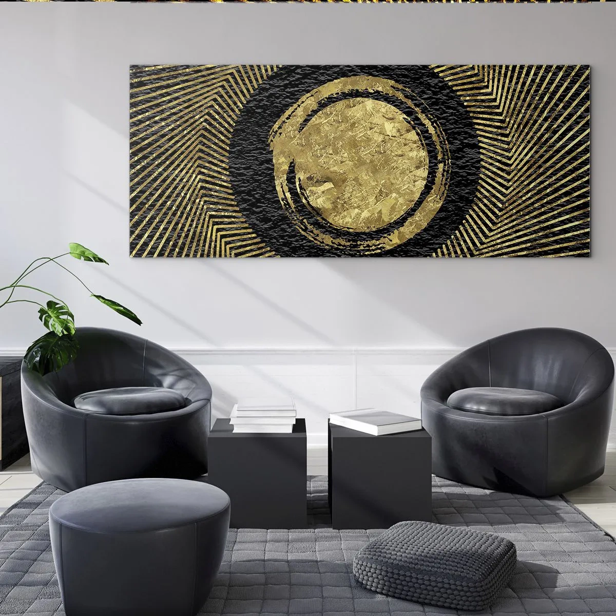Billede på glas - Glamour-komposition - 100x40 cm