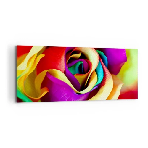 Lærredstryk - Billede på lærred - Dette er umuligt - 100x40 cm