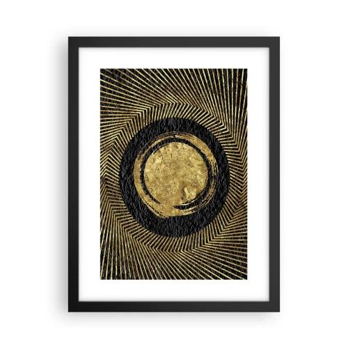 Plakat i sort ramme - Glamour-komposition - 30x40 cm