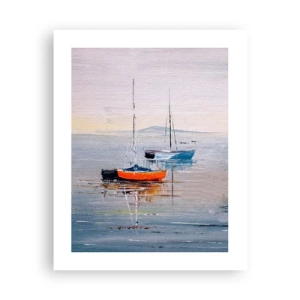 Plakat - Et velfortjent hvil - 40x50 cm