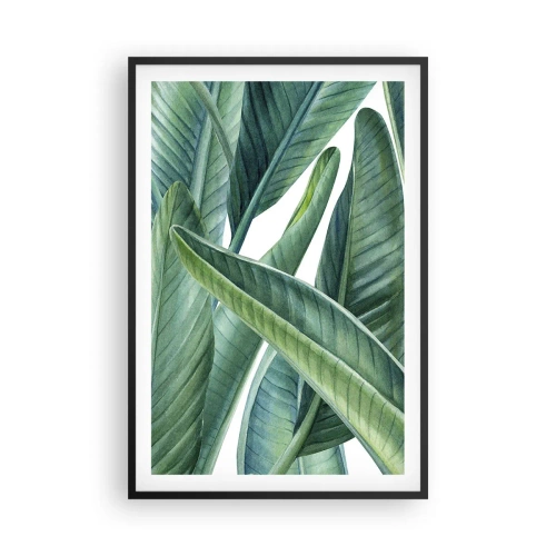 Plakat i sort ramme - Det grønne i sig selv - 61x91 cm