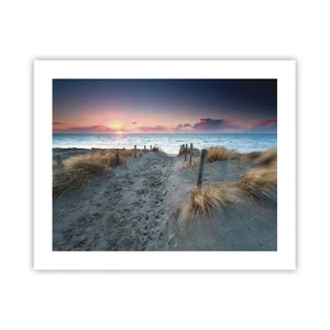 Plakat - Du har udgydt en regnbue af strålende pragt.... - 50x40 cm