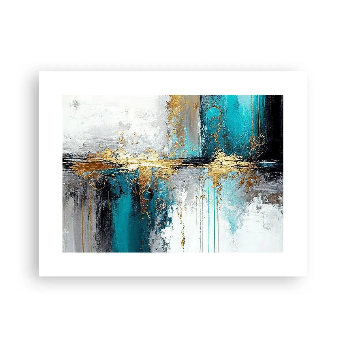 Plakat - Alting flyder - 40x30 cm