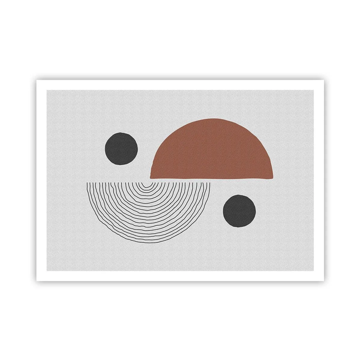Plakat - Perfektion af hjulet - 100x70 cm