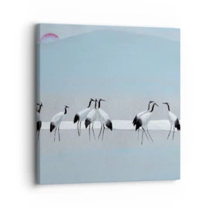 Lærredstryk - Billede på lærred - Efter en varm dag - 30x30 cm