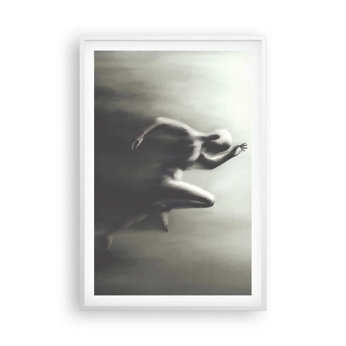 Plakat i hvid ramme - Ustoppelig - 61x91 cm