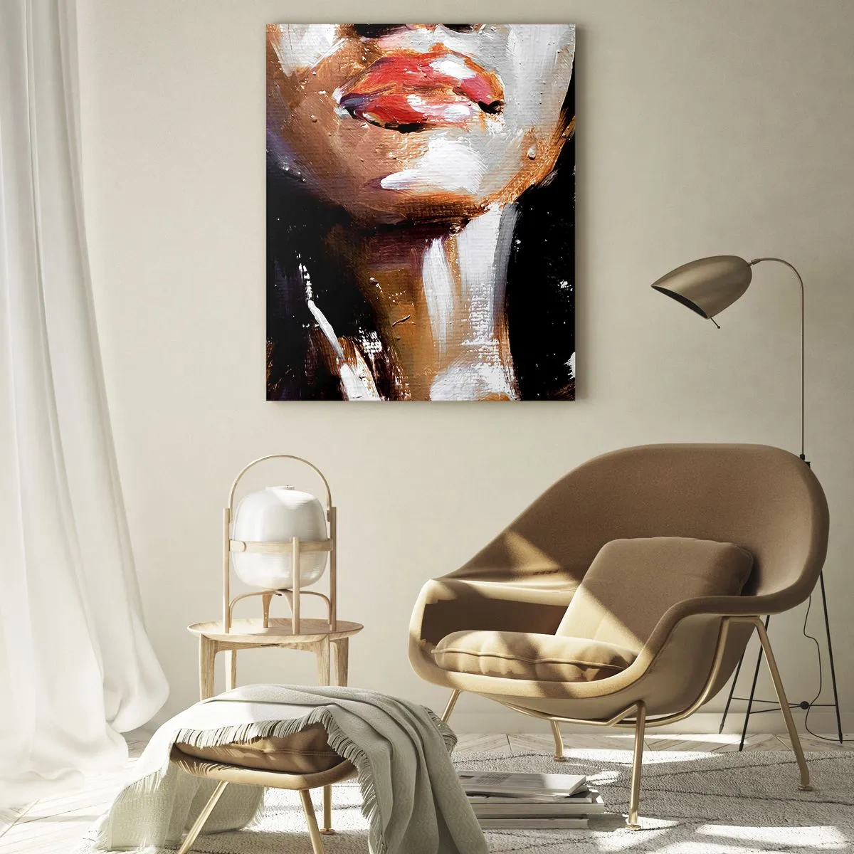 Billede på glas - Stolthed uden fordomme - 50x70 cm