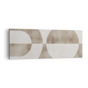 Lærredstryk - Billede på lærred - Ligheder og forskelle - 140x50 cm