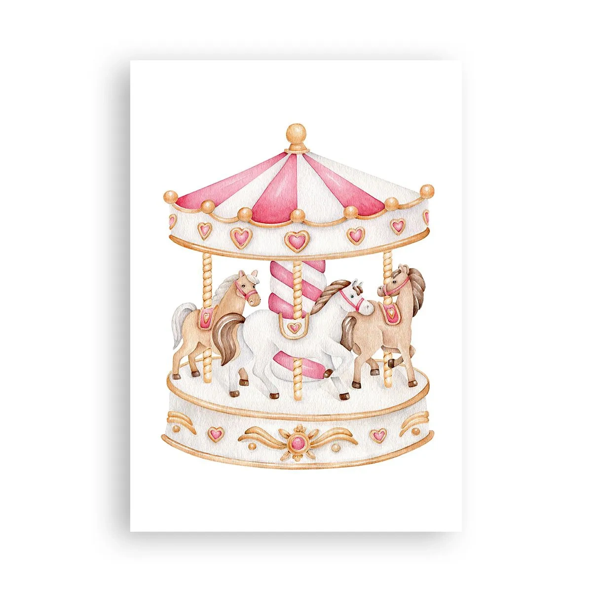 Plakat - Barndommens søde verden - 70x100 cm