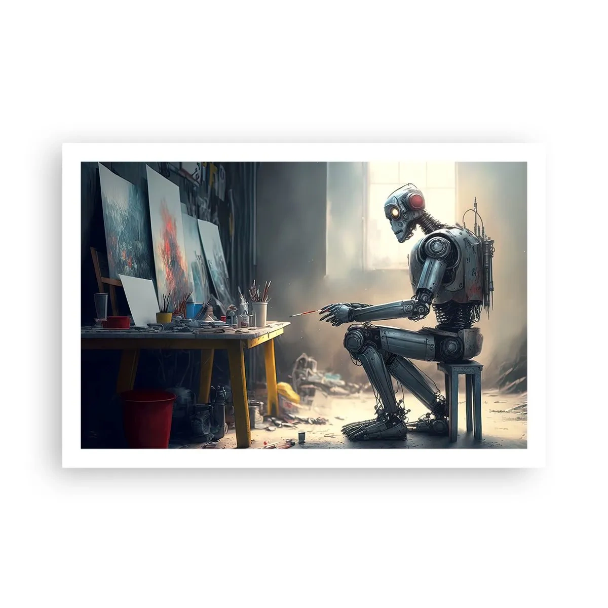 Plakat - Den skabende handling - 91x61 cm