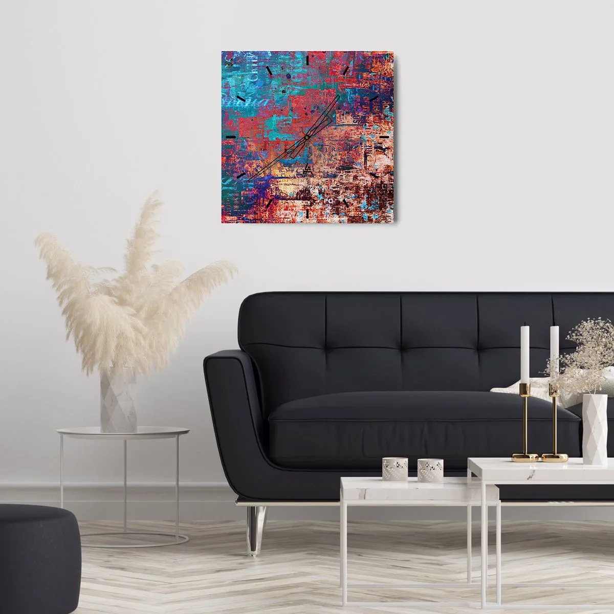 Vægur, Uret - Hukommelse og glemsel - 40x40 cm