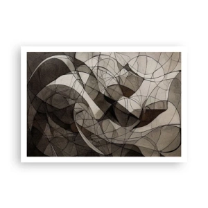 Plakat - Cirkulation af jordens farver - 100x70 cm